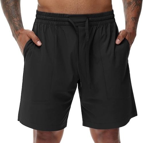 THE GYM PEOPLE Men's Running Shorts Lightweight Quick Dry