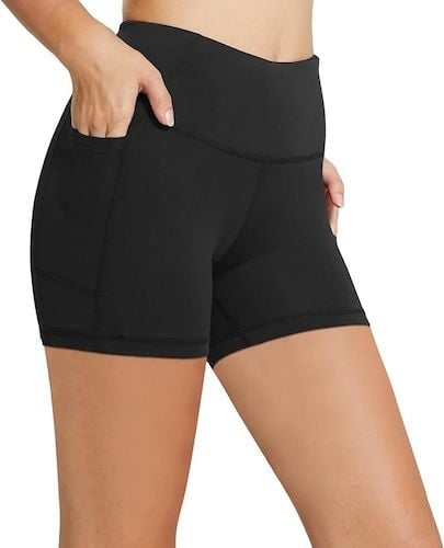 BALEAF Women's 8"/ 5"/ 3" Biker Shorts High Waist Yoga Workout