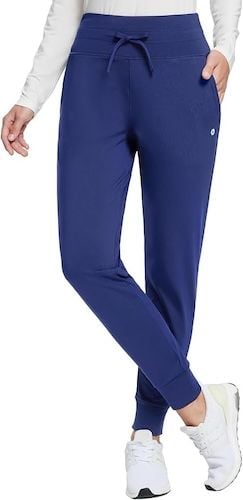 BALEAF Women's Fleece Lined Water-Resistant Winter Thermal Ski Joggers