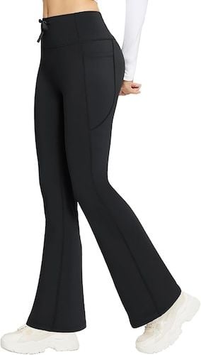 BALEAF Women's Fleece Lined Pants Winter Thermal Warm