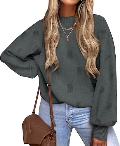 XIEERDUO Womens Sweaters Pullover Knit Sweater Turtleneck