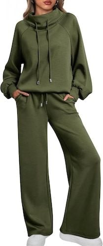 AUTOMET Lounge Sets for Women Sweatsuits 2 Piece Outfits