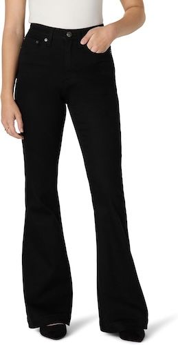 Amazon Essentials Womens High Stretch High-Rise Flare Jeans