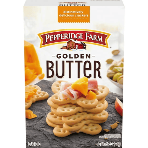 Pepperidge Farm Golden Butter Distinctively Delicious Crackers, 9.75 oz, Box