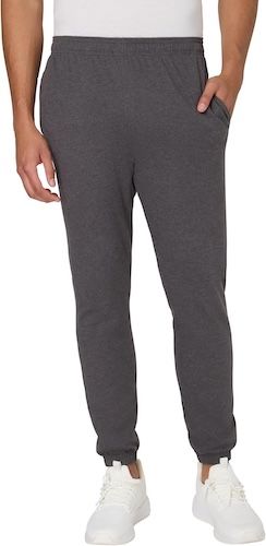 Hanes Pants Knit Cotton Jersey Joggers for Men