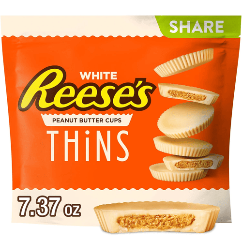 Reese's THiNS White Peanut Butter Cups, Share Pack, 7.37 oz