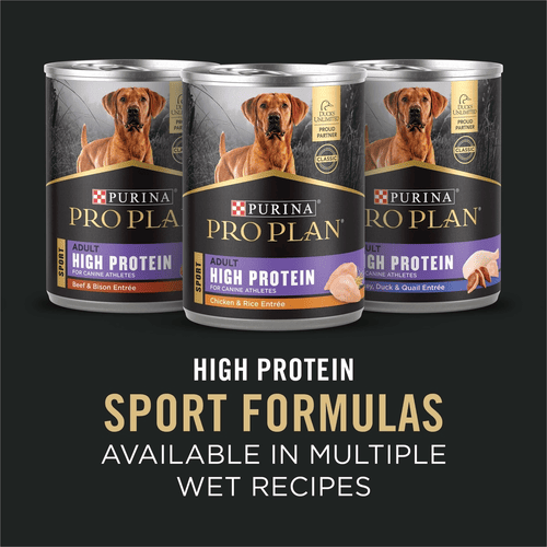Purina Pro Plan Sport Performance All Ages Dry Dog Food, High-Protein 30/20 Chicken & Rice Formula for Canine Athletes, 50 lb, Bag