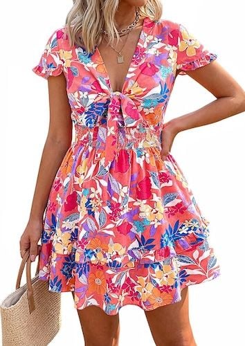 PRETTYGARDEN Women Summer Short Dress 2026