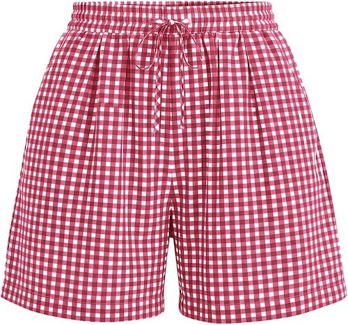 PRETTYGARDEN Elastic Waist Summer Shorts