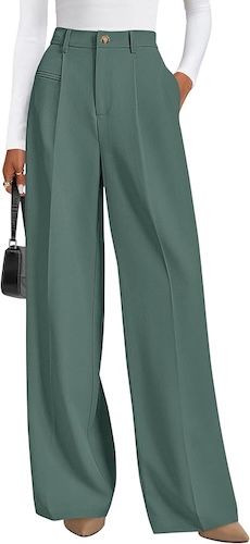 PRETTYGARDEN Womens Wide Leg Dress Pants