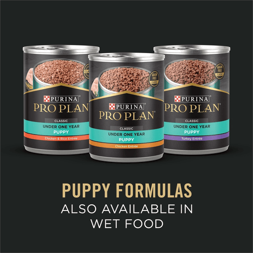Purina Pro Plan Dry Dog Food, Puppy Sensitive Skin & Stomach Lamb & Oat Meal Formula, No Corn, Wheat or Soy, 16 lb, Bag