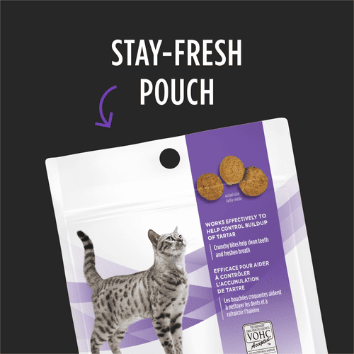 Purina Pro Plan Veterinary Diets Dental Bites Feline Treats, 1.8 oz, Bag