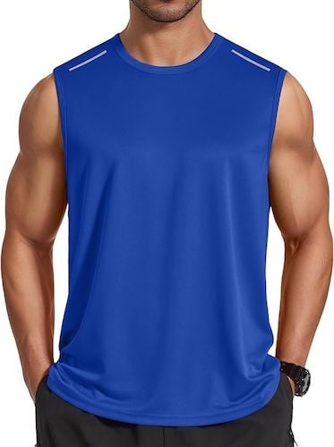 COOFANDY Men's Sleeveless Shirt Quick Dry Workout Tank Top
