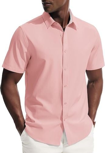 PJ PAUL JONES Mens Short Sleeve Regular Fit
