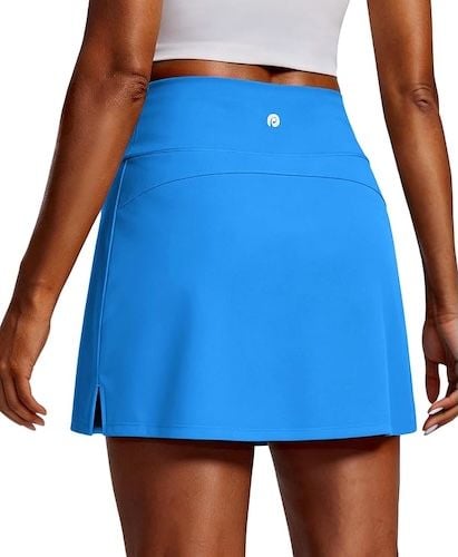 PINSPARK Golf Skirts for Women High Waisted Tennis Skirt