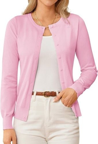 GRACE KARIN Womens Long Sleeve Knit Cardigan Sweaters