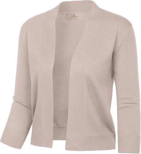 GRACE KARIN Women Cardigan Sweaters Trendy 3/4 Sleeve