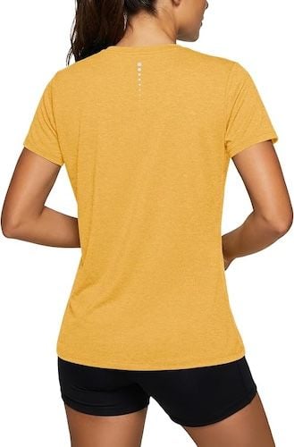 MAGCOMSEN Short Sleeve Workout Tops for Women