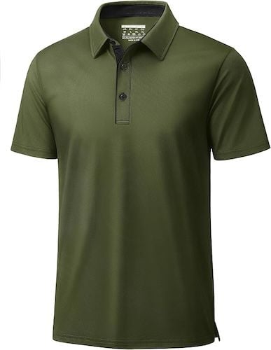 MAGCOMSEN Mens Polo Shirts Short Sleeve Moisture Wicking