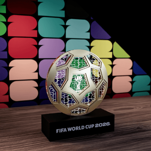 LAYERLUX 2026 FIFA World Cup LED Soccer Ball Replica, Commemorative Lamp