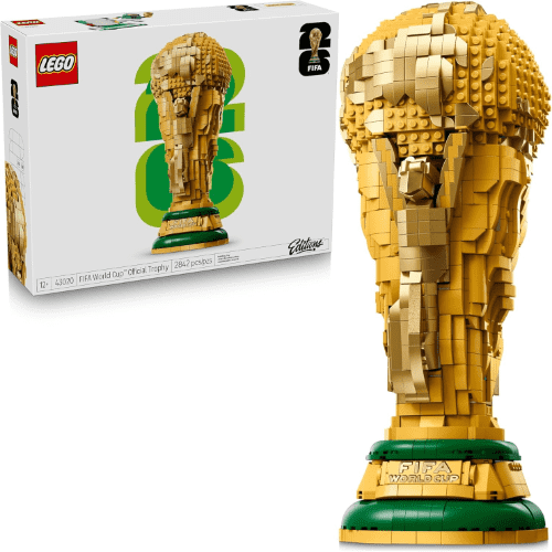 LEGO 2026 FIFA World Cup Official Trophy Building Set Minifigure, 2842 pcs