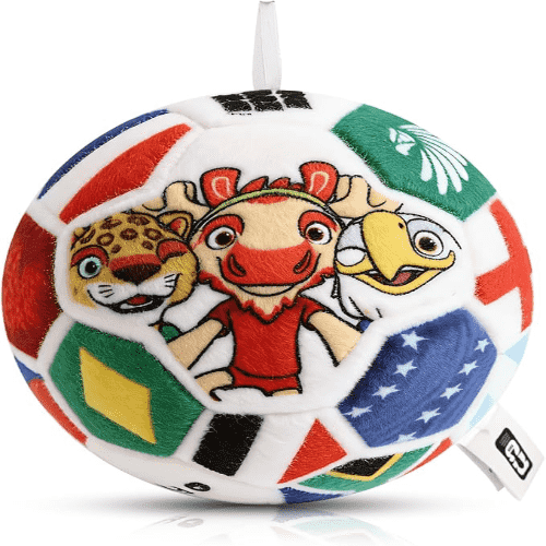 MESUCA 2026 FIFA World Cup Soccer Plush Pillow Toy, 4.7 Inch