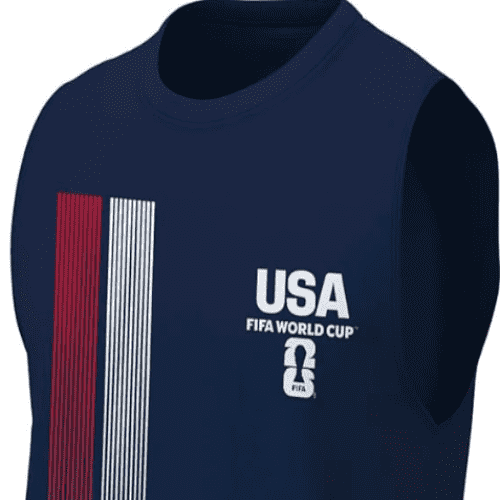 Outerstuff 2026 FIFA World Cup Men's USA Stripe Sleeveless