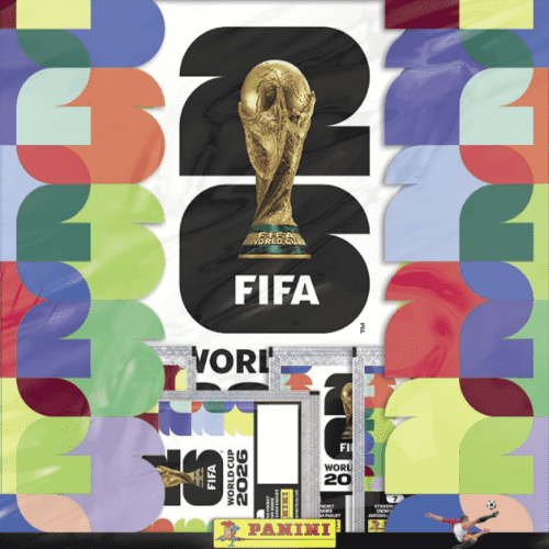 Panini 2026 FIFA World Cup Sticker Starter Bundle, Licensed Tournament Collection, Official Album + 5 Sticker Packs