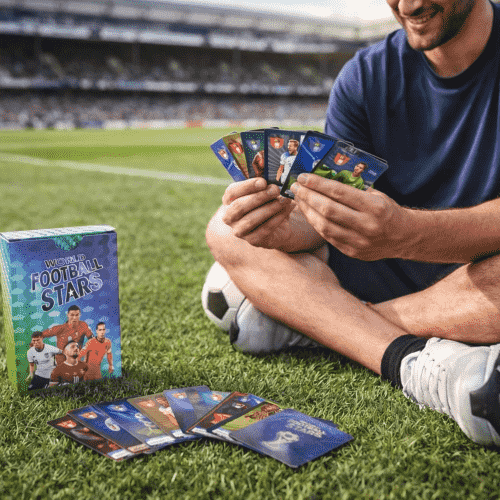 Generic 2026 FIFA World Cup Fixed Multicolor Soccer Cards, 55 Non-Duplicate Cards Per Pack, Printed on Premium Paper