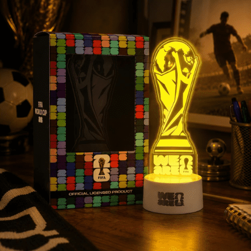 MESUCA 2026 FIFA World Cup Official Licensed 7 Color LED Trophy Lamp Night Light