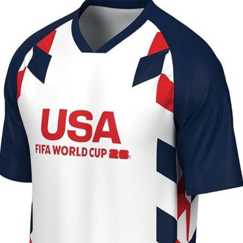 Outerstuff 2026 FIFA World Cup Men’s Sublimated Soccer Fashion Top Short Sleeve