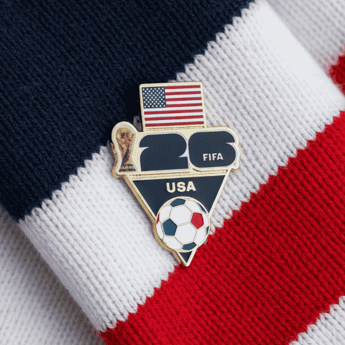 HONAV 2026 FIFA World Cup Premium Zinc Alloy Lapel Pin
