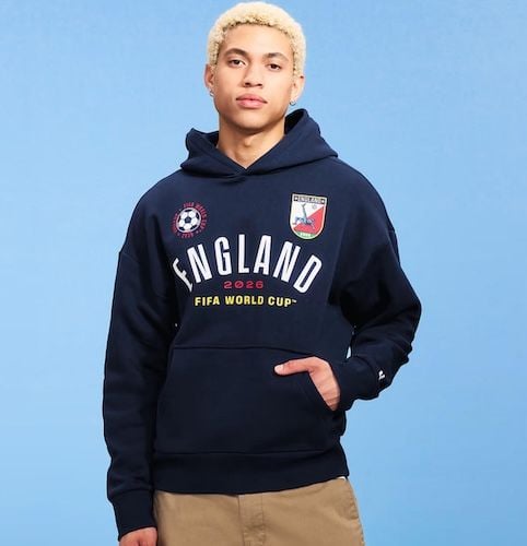 FIFA World Cup 26™ England Oversized Pullover Hoodie for Men