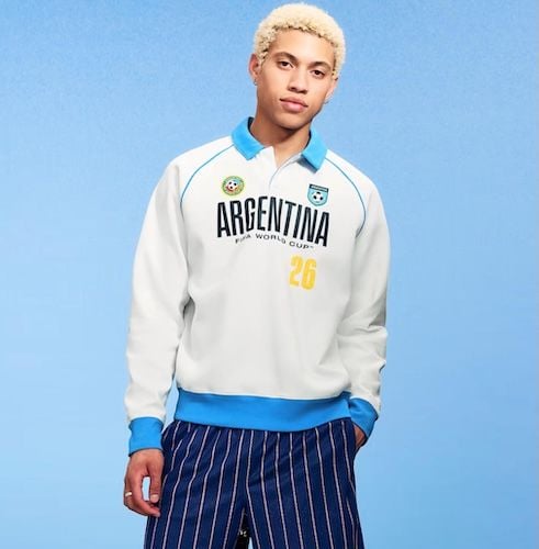 FIFA World Cup 26™ Argentina Dynamic Fleece Collared Graphic Sweatshirt