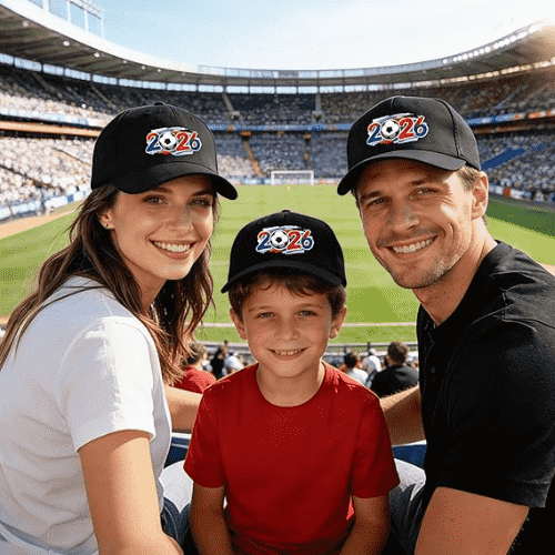 WOKALON 2026 FIFA World Cup Breathable Cotton Adjustable Hat