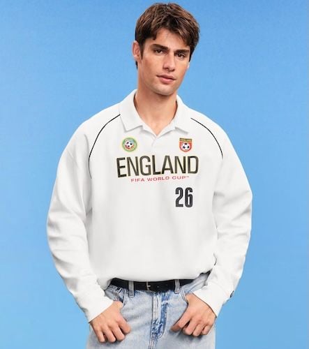FIFA World Cup 26™ England Dynamic Fleece Collared Graphic Sweatshirt