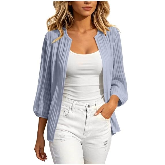 Annhoo Women's Sun Protection Cardigan Open Front Coat