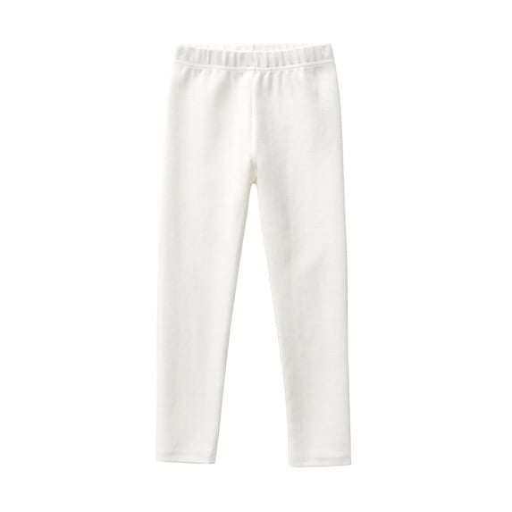 Annhoo Winter Leggings for Girls Casual Solid Elastic
