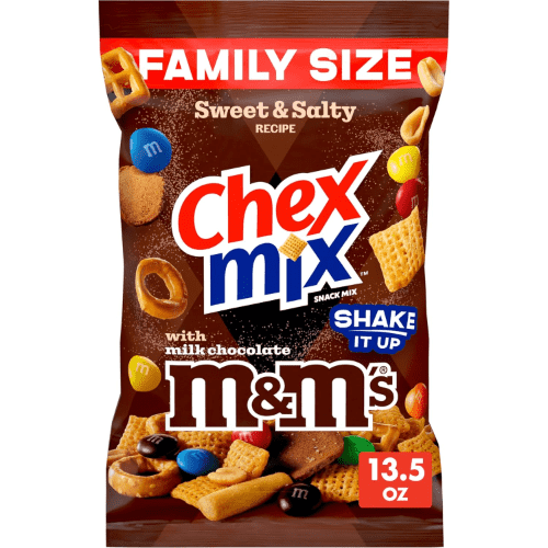 Chex Mix Salty and Sweet Snack Mix, Family Size, 13.5 oz