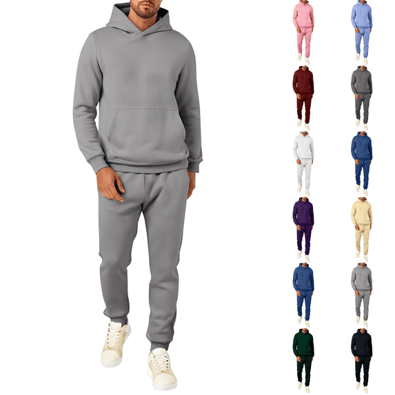 2 Piece Outfits Hoodie Sweatshirt Tracksuit